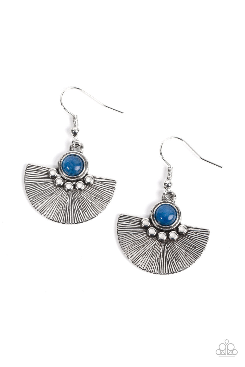 Manifesting Magic Blue Paparazzi Earrings