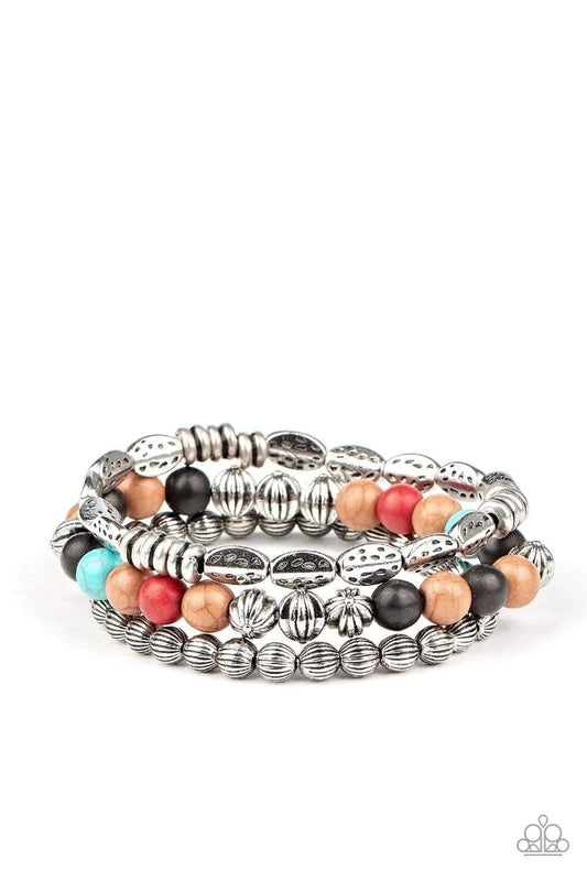 Trail Mix Mecca Multi Paparazzi Bracelet