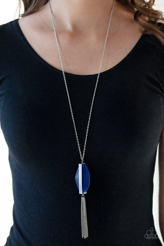 Tranquility Trend - Blue Paparazzi Necklace